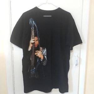 Prince Welcome 2 America Tour T-shirt Size Large